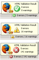 HTML Validator Screenshot